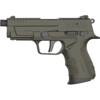 Retay RXP22 Handgun .22 LR 10rd Magazines(2) 4" Threaded Barrel OD Green Frame/Slide