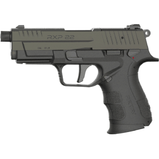 Retay RXP22 Handgun .22 LR 13rd Magazines(2) 4" Threaded Barrel OD Green Slide/Black Frame