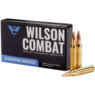 Wilson Combat Sierra MatchKing Rifle Ammunition .223 Rem 69gr HPBT 2700 fps 20/ct
