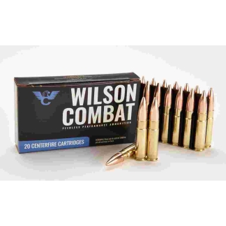 Wilson Combat Rifle Ammunition 300 Blackout | 220gr Sierra HPBT 1025 FPS - 16 in Barrel (Subsonic) 20/Box