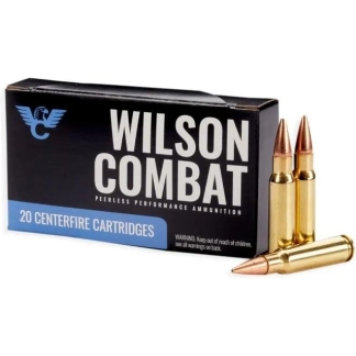 Wilson Combat Hornady BTHP Rifle Ammunition 6.8 SPC 110gr BTHP 2600 fps 20/ct