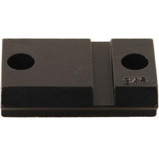 Weaver Grand Slam Steel Top Mount Scope Base - Matte Black - #S46 - Anschutz 1568 FRONT #S46