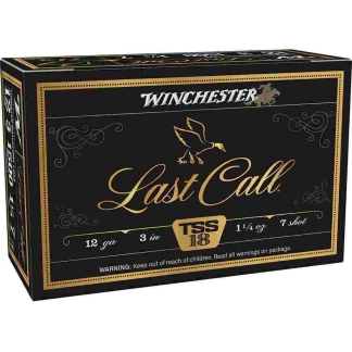 WINCHESTER LAST CALL TSS 12GA - 3" 1-1/4OZ #7 10RD 10BX/CS