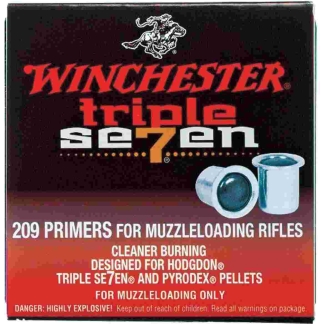 Winchester Triple Seven 209 Muzzleloader Primers 100 pk. HAZ
