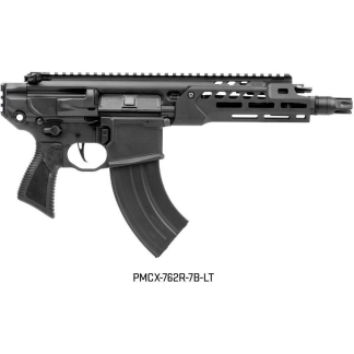 Sig Sauer MCX-Rattler LT Handgun 7.62x39 28rd Magazine 7.75" Barrel Black