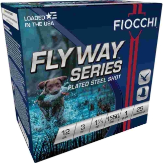Fiocchi Flyway Shotgun Loads 12 ga. 3 in. 1 1/5 oz. 1 Shot 25 rd.