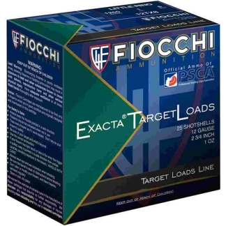 Fiocchi Little Rino Shotgun Loads 12 ga. 2.75 in. 1 oz. 1250 FPS 7.5 Shot 25 rd.
