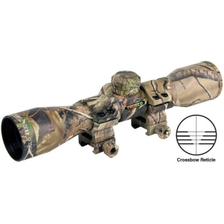 TRUGLO CROSSBOW SCOPE 4X32 - CAMO WITH RINGS