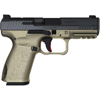 Canik Mete SF Handgun 9mm Luger 15rd Magazine 4.08" Barrel Black/FDE