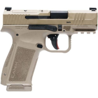 CANIK METE MC9 L FDE Handgun 9mm Luger 9mm Luger 10rd Magazines 3.18" Barrel CA Compliant
