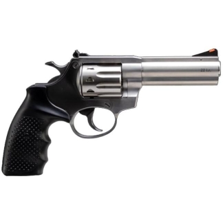 Rock Island AL22 Standard Revolver 22 LR 4 in. Stainless Rubber Grip 9 rd.