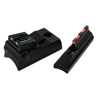 Traditions Performance Firearms Open Sight Fiber Optic Sight System Fits Traditions Straight Non-tapered Barrels