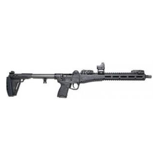 Kel-Tec SUB-2000 Defender Gen 3 Carbine - Black | 9mm | 16" Barrel | Accepts G19 & G17 Mags | 15rd | Viridian RFX11