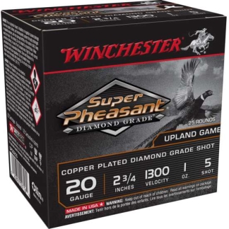 WINCHESTER DIAMND GRD PHEASANT 20G 2-3/4" #5 25RDS
