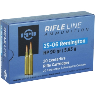 PPU 25-06REM 90G HP 20RD BOX 10 BOXES PER CASE