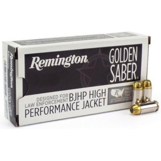 REMINGTON GOLDEN SABER BONDED 9MM 124GR