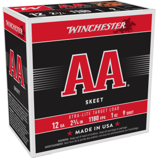 WINCHESTER AA XTRA LITE 12GA 2-3/4 #9 25RD 1OZ