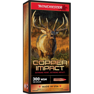 WINCHESTER COPPER IMPACT 300WSM 180G LEAD FREE 20RD BX 200RD CASE