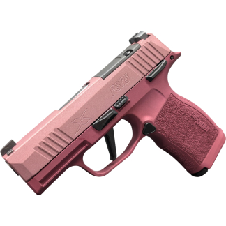 SIG SAUER P365X 9MM PSTL 3.1" TWO TONE BLUSH MS 2-12RD OPTC PLTE CVR