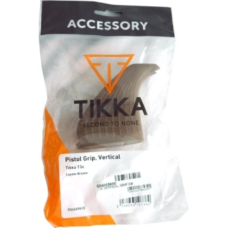 TIKKA GRIP ADAPTER FOR T3X - SYN STOCKS STRAIGHT BROWN