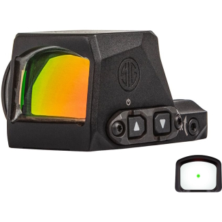 SIG SAUER ROMEO-X 6MOA GREEN DOT BLACK