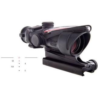 TRIJICON ACOG BAC 4X32 300BLK CRSHR RED