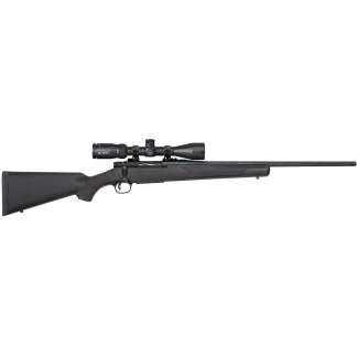 MOSSBERG PATRIOT 350 LEGEND RIFLE 22" T.B. BLACK SYNTHETIC, 4RD MAG, VORTEX 3-9X40 SCOPE