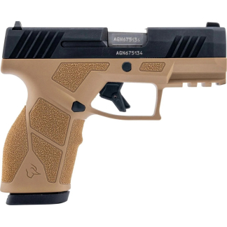 Taurus GX2 Pistol 9mm 3.38 in. Tan Frame / Black Slide 10rd.