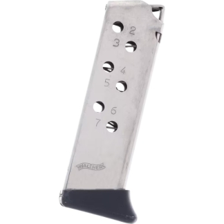 WALTHER ARMS MAG PPK 32ACP 7RD NICKEL FR