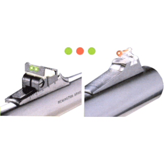 TRUGLO SIGHT SET REMINGTON - SLUG BARRELS RED/GREEN