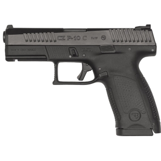 CZ P-10 C 9MM BLK/POLY 15+1 FS