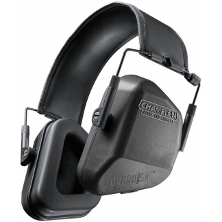 Champion Vanquish Passive Ear Muffs 24 NRR Black