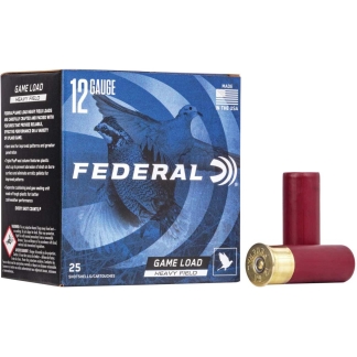 Federal Game-Shok Heavy Field Load 12 ga 2 3/4" 3 1/4 dr 1 1/8 oz #6 1255 fps - 25/ct