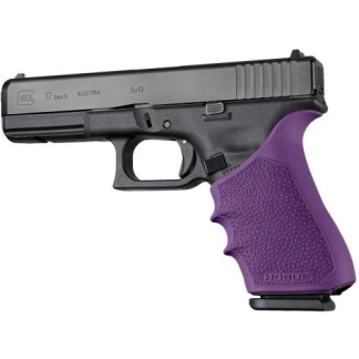 Hogue HandAll Beavertail Grip Sleeve Glock 17 Gen 1/2/5 Purple