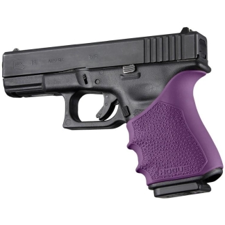 Hogue HandAll Beavertail Grip Sleeve Glock 19 23 32 38 Gen 3-4 Purple