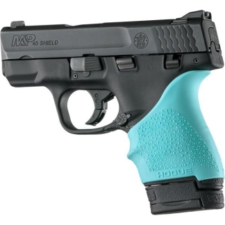 Hogue HandAll Beavertail Grip Sleeve S&W M&P Shield Ruger LC9-Aqua