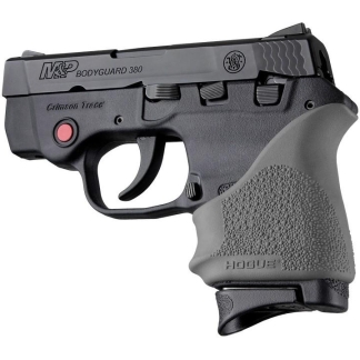 Hogue HandAll Beavertail Handgun Grip Sleeve for S&W Bodyguard 380/Taurus TCP & Spectrum Slate Grey