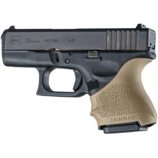 Hogue HandAll Beavertail Grip Sleeve Glock 26/27-Flat Dark Earth