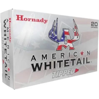 Hornady American Whitetail Tipped SST Rifle Ammunition 6.5 PRC 129gr PT 3120 fps 20/ct