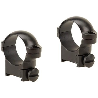 Leupold 2-Piece Solid Steel Ringmounts - Sako 1" Medium Matte Black