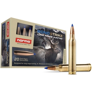 Norma BondStrike Rifle Ammunition .300 WSM 180gr PT 3084 fps 20/ct