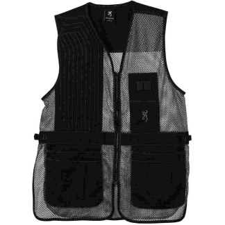 Browning Trapper Creek Mesh Shooting Vest Grey S
