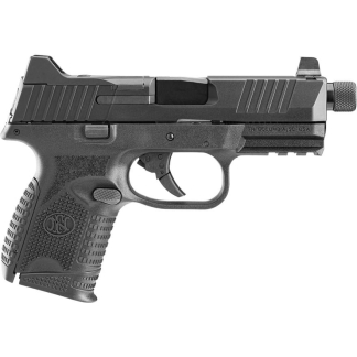 FN 509 Compact Tactical Handgun 9mm Luger 10rd Magazines (2) 4.32" Threaded Barrel Black