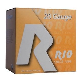 Rio Top Target Shotshell 20 ga 2-3/4" 7/8 oz #9 25/ct