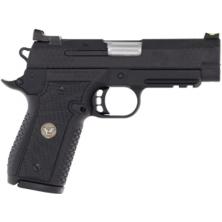 Wilson Combat EDC X9 2.0 Handgun 9mm Luger 15rd Magazine(2) 4" Barrel Lightrail Armor-Tuff Slide Anodize Frame
