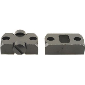 Weaver 2-Piece Grand Slam Steel Dovetail Scope Base - CVA Round Receiver Black