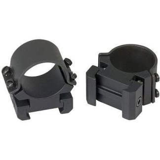 Weaver Sure Grip Windage Adjustable Aluminum Scope Rings (4-Screws) - 1" X-High Matte