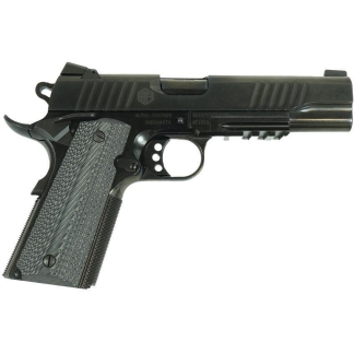 Alpha Foxtrot AF1911 Enhanced 70 Series Handgun 10mm 7rd Magazine 5" Barrel Black Novak Sights