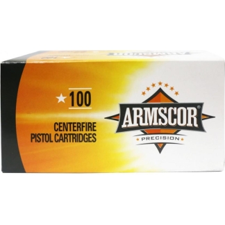Armscor Value Pack Handgun Ammunition .22 TCM  40 gr JHP 1480 fps 100/ct