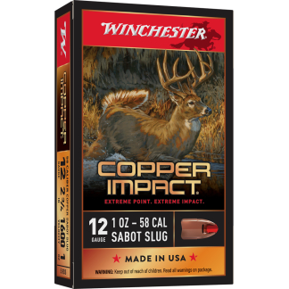 WINC COPPER IMPCT 12G 1OZ SLUG 5RD BX